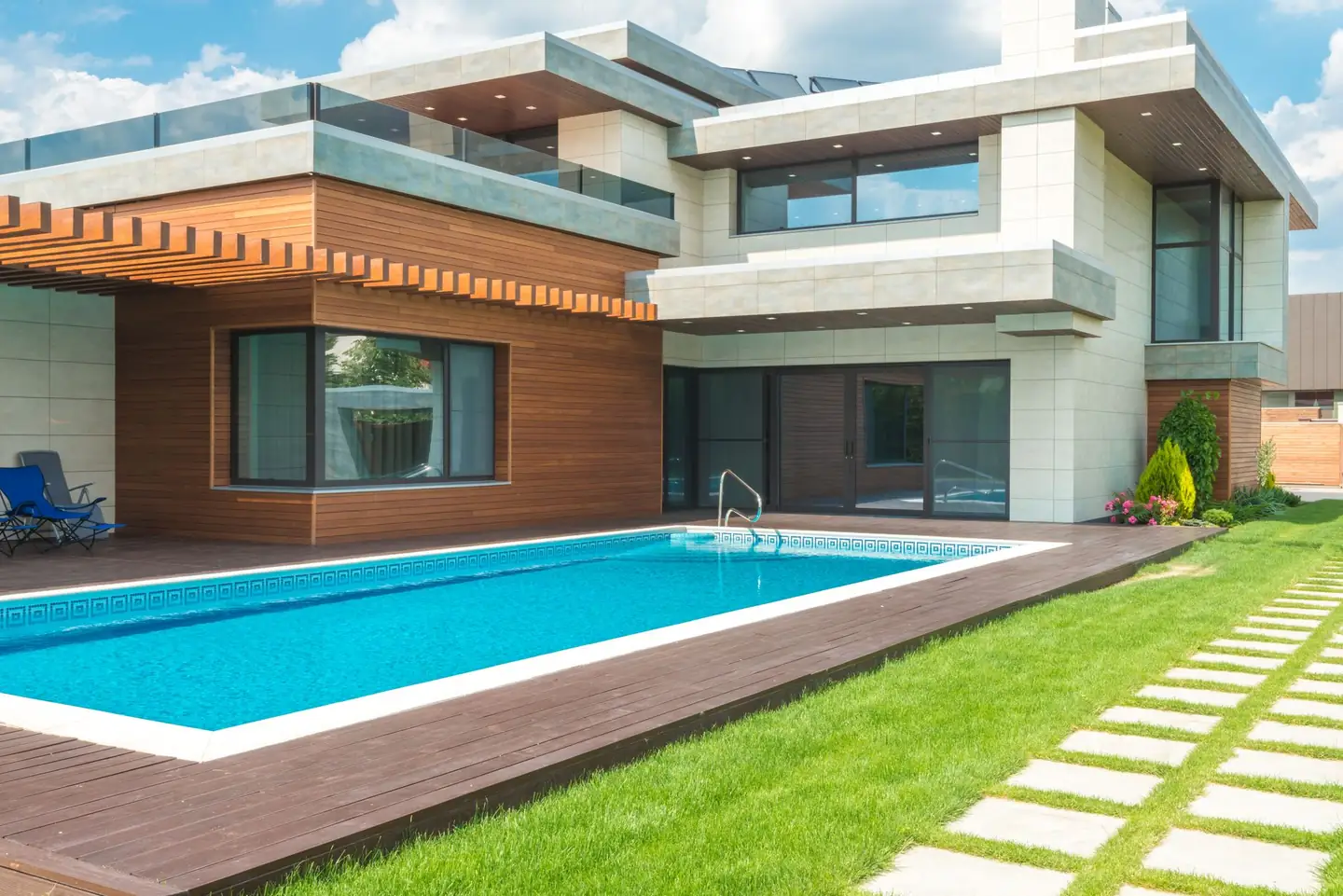 Swimming pool built in Nashua, NSW